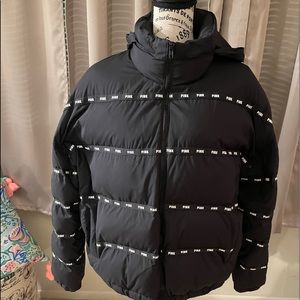 Victoria’s Secret PINK Puffer Black Coat